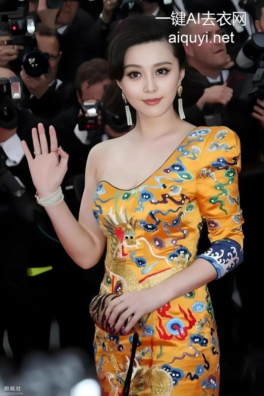 ai一键去衣，范冰冰，原图ai去衣系列，明星脱衣裸照-qucrm